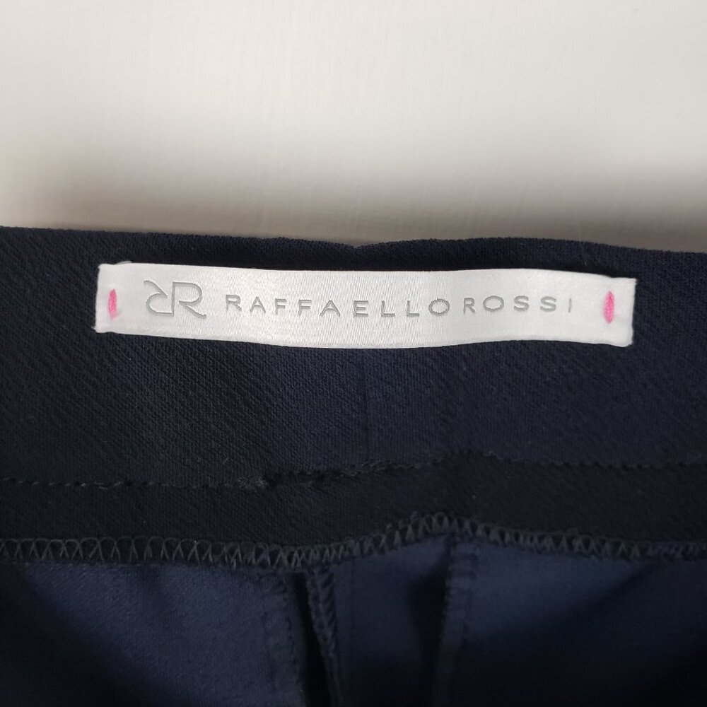 Raffaello Rossi Palina 6/8 Pull On Wide Leg Trouser Pants Navy Womens 34/US 4 - Picture 5 of 7